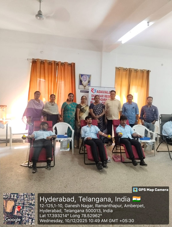 Blood Donation Drive 10.12.25