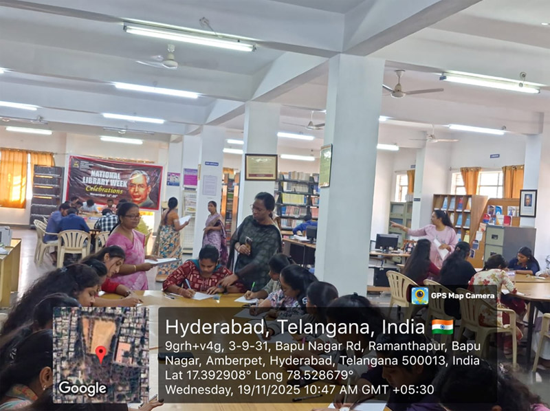 Celebrating National Library Week  14.11.2025 - 21.11.2025